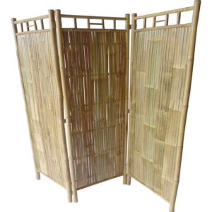 3 delig bamboe scherm