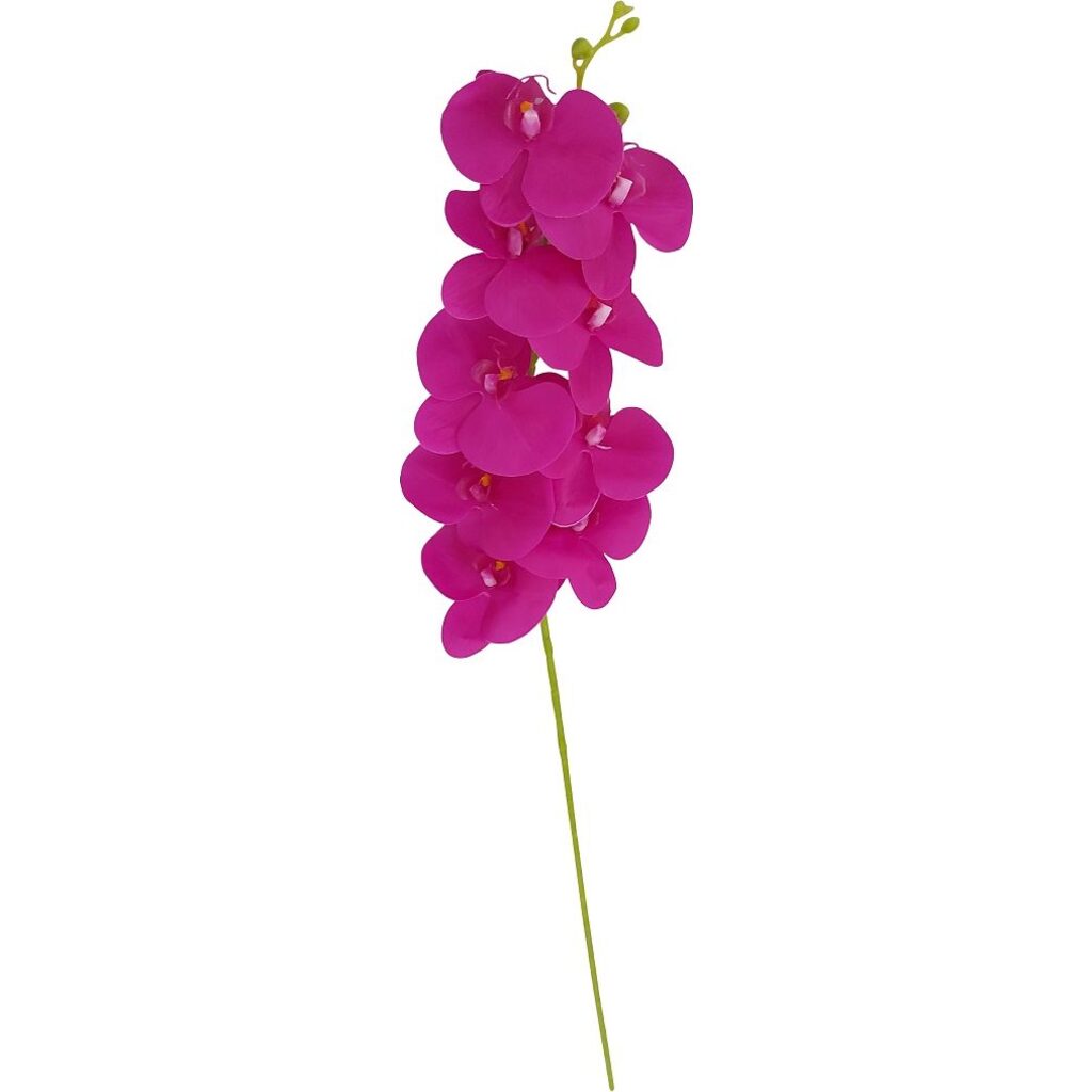 Kunst Orchidee 100cm (Fuchsia)