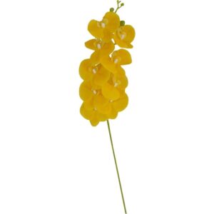 Kunst Orchidee 100cm (Geel)