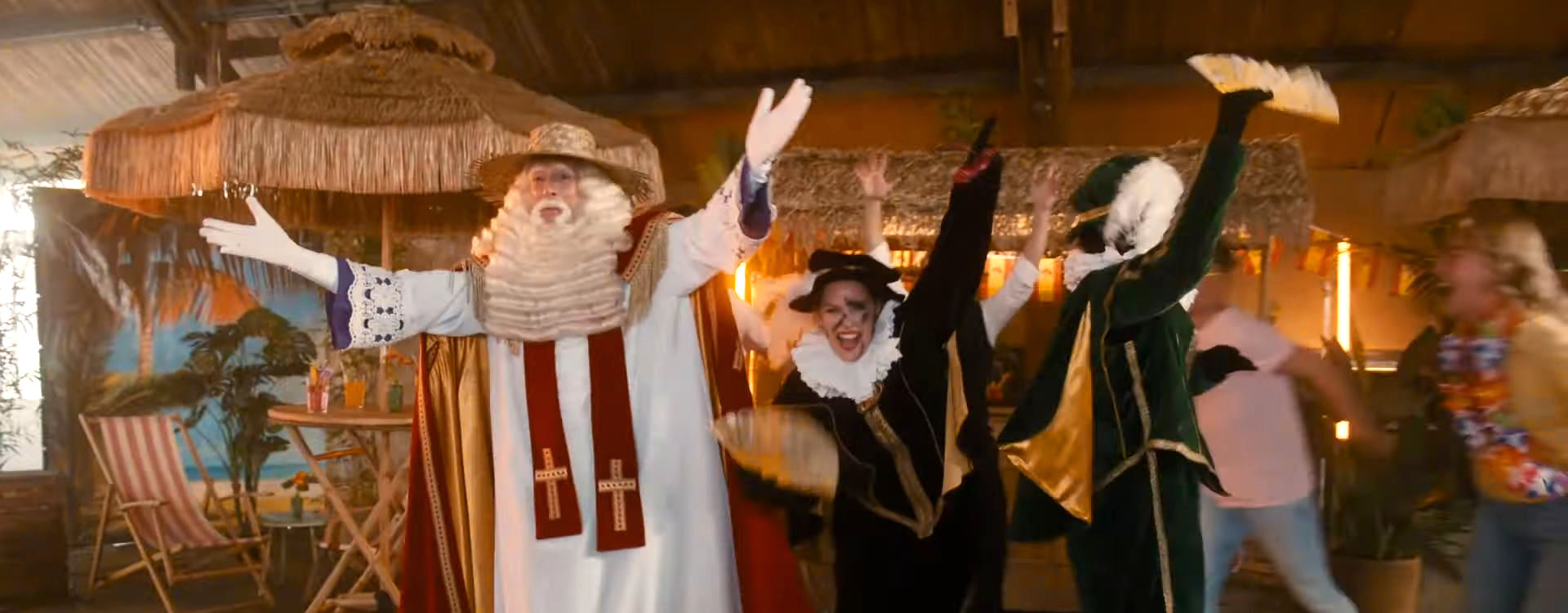 Sint & Friends tropical zomer feest videoclip Tropicalverhuur.nl