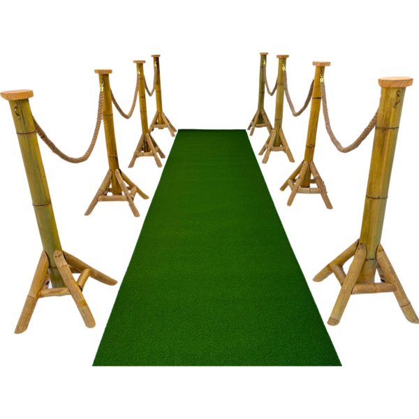 Tropische loper groen 5m